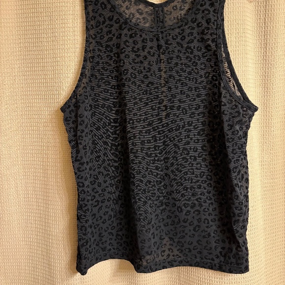 Czyia Black Leopard Tank Women's XS - Picture 2 of 7